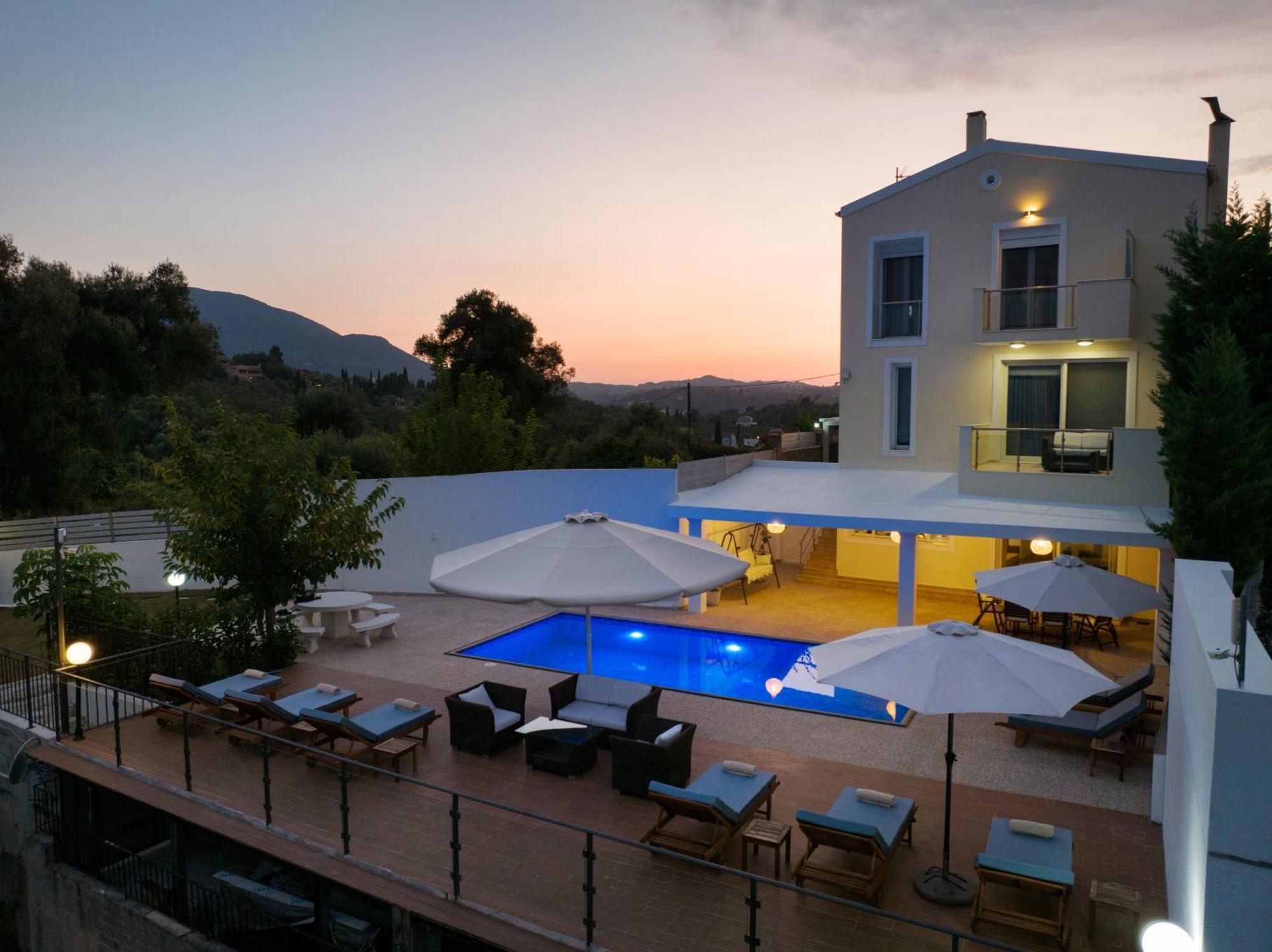 פראמה Luxury Villa Alexandros Corfu מראה חיצוני תמונה